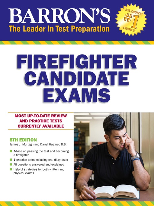 Title details for Barron's Firefighter Candidate Exam by James J. Murtagh - Available